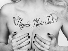Lara Stone topless big boobs grabbing for V Magazine January 2017 2x HQ photos