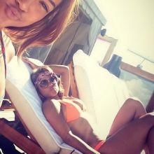 Christina Milian sexy bikini in twitpic 4x MQ