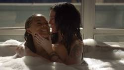 Rumer Willis, Serayah - Empire S03 E15 720p nude bathing lesbian threesome sex scene