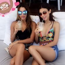 Victoria Justice and Madison Reed in sexy swimsuit Instagram HQ photos