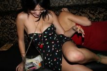 Katy Perry bobsslip drunk cleavage downblouse upskirt nipslip at her birthday 2007 party 99x HQ