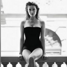 Amber Heard braless photo shoot for Marie Claire 2015 December 5x HQ