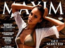 Jessica Alba sexy Maxim magazine 2014 September  9x UHQ