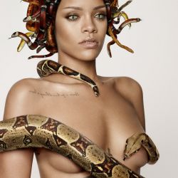 Rihanna nude for GQ UK 2013 December 9x UHQ