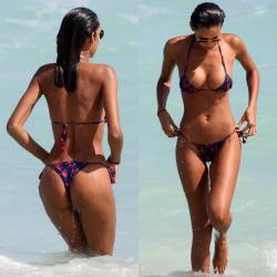 Lais Ribeiro sexy bikini at the beach in Miami Beach 54x HQ photos