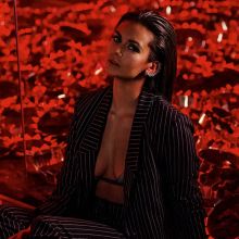 Nina Dobrev sexy bra photo shoot for Interview magazine 2015 November 5x HQ