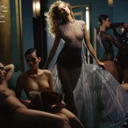 Maryna Linchuk sexy Vogue magazine photo shoot 7x HQ