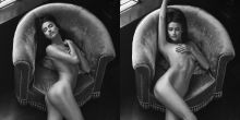 Irina Shayk nude for Portraits Nudes Flowers by Mariano Vivanco 5x HQ photos
