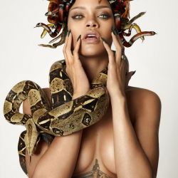 Rihanna nude for GQ UK 2013 December 9x UHQ