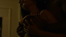 Simone Missick - Luke Cage S01 E01 1080p lingerie topless sex scene