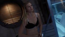 Emma Ishta - Stitchers S03 E07 1080p sexy lingerie undressing scene