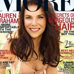 Lauren Graham cleavage More Magazine 2013 May 5x UHQ