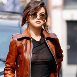 Selena Gomez braless in see through top leaves little to the imagination while out in NYC 20x HQ photos