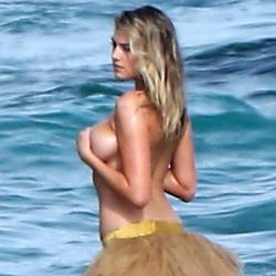 Kate Upton topless tini bikini photoshoot for Sports Illustrated Swimsuit in Aruba 38x MQ photos