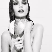 Josephine Skriver topless Allure magazine photoshoot 2014 March 5x HQ