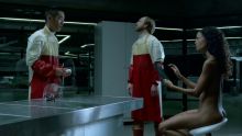 Thandie Newton - Westworld S01 E06 720p topless nude scenes