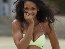 Chanel Iman 2014 Sports Illustrated Swimsuit photo shoot 32x HQ
