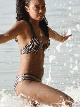 Leigh-Anne Pinnock wearing sexy bikini at a beach in Barbados 20x UHQ