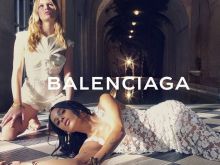 Zoe Kravitz, Anna Ewers sexy for Balenciaga 2016 Spring-Summer 5x HQ photos