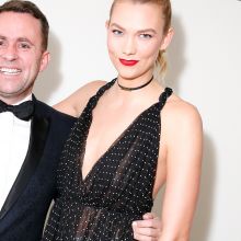 Karlie Kloss braless in see through dress Guggenheim International Gala Dinner 38x UHQ photos