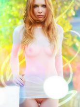 Molly Quinn from Castle nude in see through dress photo shoot UHQ