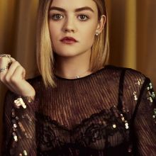 Lucy Hale sexy see through for Elle magazine 2016 March 6x HQ photos