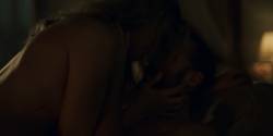 Yvonne Strahovski, Elisabeth Moss - The Handmaid's Tale S01 E06 720p nude topless sex scenes