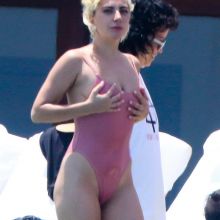 Lady Gaga sexy swimsuit candids at Pedregal Resort in Mexico 47x HQ photos