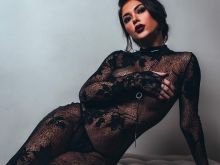 Arianny Celeste see through lingerie for Martin Murillo photo shoot