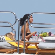 Selena Gomez and Cara Delevingne sexy bikini on a yacht in St. Tropez 2014 July 44x HQ