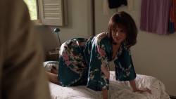 Heather Graham - Law and Order True Crime S01 E02 nightwear raunchy cleavage bends over scenes