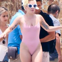 Lady Gaga sexy swimsuit candids at Pedregal Resort in Mexico 47x HQ photos