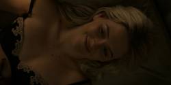 Rose Leslie, Helene Yorke - The Good Fight S01 E02 720p lingerie bed scene