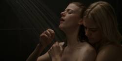 Rose Leslie, Helene Yorke - The Good Fight S01 E01 720p topless bathing scene
