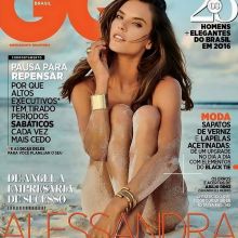 Alessandra Ambrosio topless, nude for GQ Brazil magazine November 2016 7x MixQ
