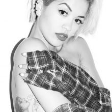 Rita Ora see through bra in Terry Richardson photoshoot 14x MQ