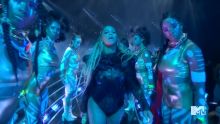 Beyonce - MTV Video Music Awards 2016 720p sexy bodysuit on stage