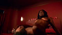 Yetide Badaki - American Gods S01 E01 1080p naked nude sex scene