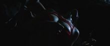Elisabeth Ferrara - The Horde 2016 lingerie strip topless sex scene