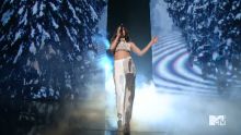 Halsey - MTV Video Music Awards 2016 720p sexy underboobs on stage