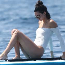 Kendall Jenner sexy swimsuit leggy candids on the yacht in Cannes 39x MixQ photos