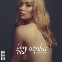 Iggy Azalea topless photo shoot for Schon magazine 2016 March 4x HQ photos