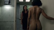 Thandie Newton, Angela Sarafyan, Tessa Thompson, Evan Rachel Wood - Westworld S01 E07 720p topless nude sex scenes