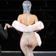 Rihanna see through dress no bra 2014 CFDA Fashion Awards in NY 36x UHQ