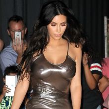 Kim Kardashian braless see through top at the Madison Square Garden New York 106x HQ photos ADDS