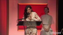 Charli XCX Accepts Hitmaker Honor - Billboard Women in Music 2014 nice boobs in see through dress