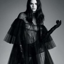 Kendall Jenner see through photo shoot for Vogue Japan 2015 November 10x HQ